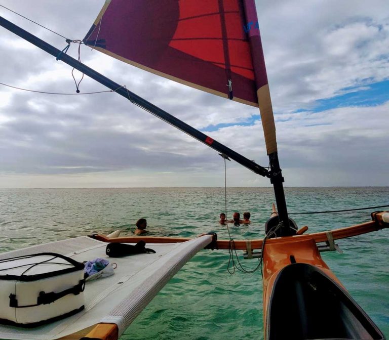 Pirogue à voile