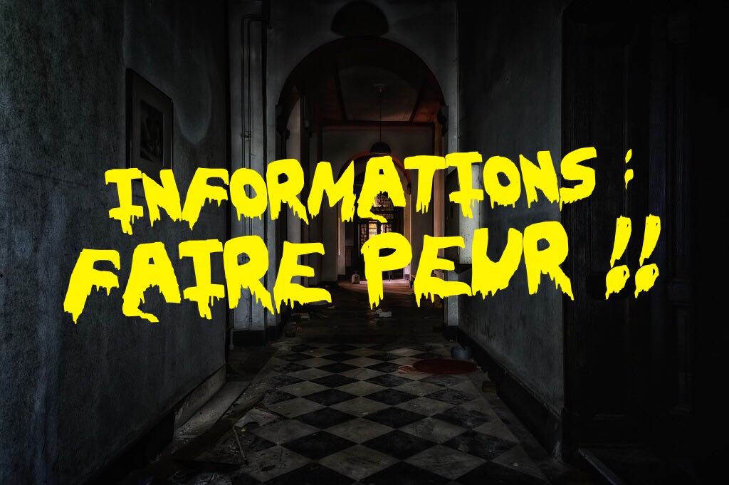 faire peur