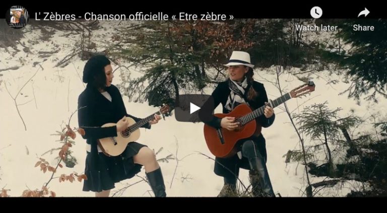 Zèbres chanson