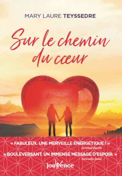 Couv Sur le chemin du coeur avec bandeau