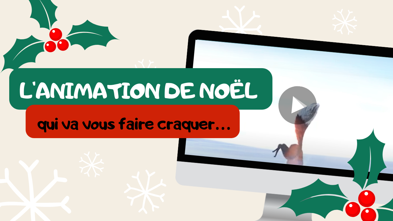 La vidéo de ce Noël qui va vous faire craquer...