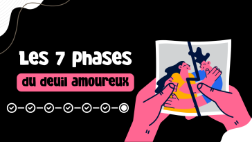 7 phases du deuil amoureux