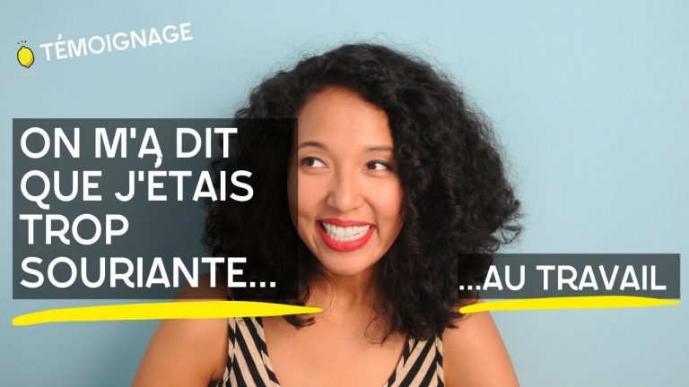 sourire au travail
