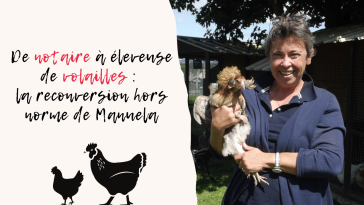 Manuela, notaire éleveuse de volailles