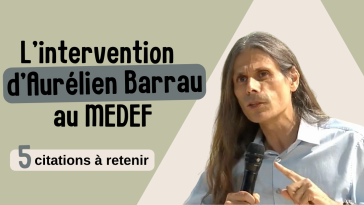 Aurélien Barrau 5 citations à retenir de son intervention au MEDEF
