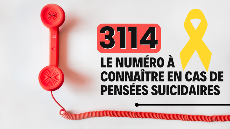3114 le numero a connaitre en cas de pensees suicidaires