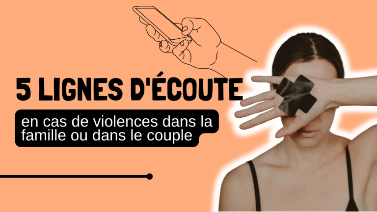 5 lignes decoute en cas de violences dans la famille ou dans le couple