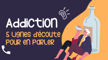 Addiction 5 lignes d'écoute pour en parler