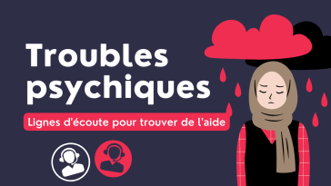 Troubles psychique ligne d'écoute pour trouver de l'aide
