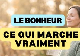 Bonheur : femme sereine dans un parc ensoleillé, ce qui marche vraiment