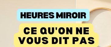 Heures miroir : horloge murale dans une lumière chaude