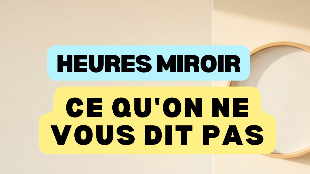 Heures miroir : horloge murale dans une lumière chaude